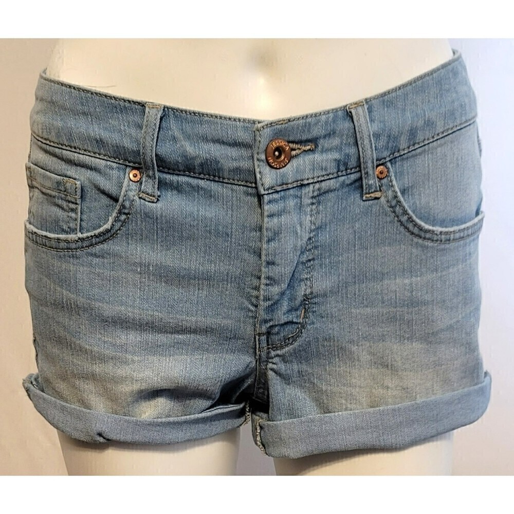 Jessica Simpson Cuffed Denim Shorts - Size 0/25